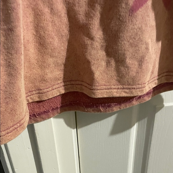 Sage & Fig Star Patterned Pink and Orange Sweatshirt Dress - Picture 6 of 12